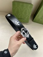 Wide Band, 4.0cm Gucci. As part of the adidas x Gucci collaboration, this leathe