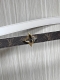 2.0 width, new style of the season, double-sided belt with imported cowhide on o
