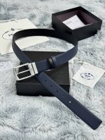 -Prada 3.5cm Cross-grain texture quality Every detail reflects the highest taste