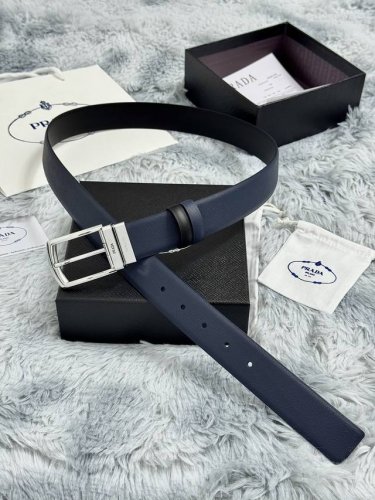 -Prada 3.5cm Cross-grain texture quality Every detail reflects the highest taste