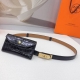 1.8Cm Herm S Kelly Crocodile-Patterned New Design Waist Bag, Double-Sided Top-Gr