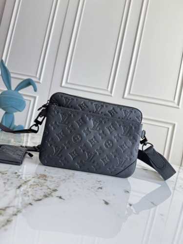 Top-quality genuine leather M46602 black 163C01 chip exclusive photos M46604 bl