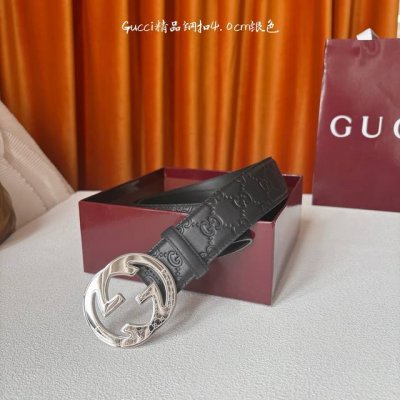 Gucci classic style, original black embossed finish with original flat bottom, e