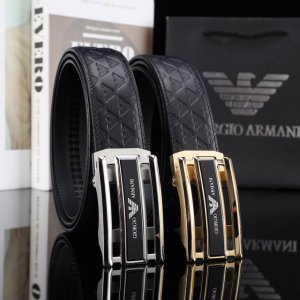 Armani automatic high-end quality, 3.5mm wide exquisite automatic steel buckle,