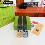 A new, original Gucc Gucci belt made from double-sided, imported Italian cowhide