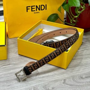 Fendi 20mm wide buckle, original imported calfskin, paired with original rutheni