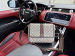 New high-end "Gucci" shoulder bag, Gucci messenger bag, Gucci Ophidia Double G l