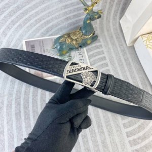 Versace Special Leather Belt Automatic Buckle Series, Original Factory-Made Prem