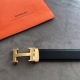 Automatic holeless belt Hermes 35mm exquisite H automatic buckle, imported doubl