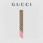 Zg Synchronized Gold-Plated Bee Gucci Double-Layer Silk Ribbon Cutting-Edge Coun