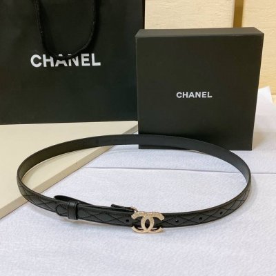 Chanel 23C Letter Belt, Soft And Durable Lambskin, Spring And Summer Styling Ess