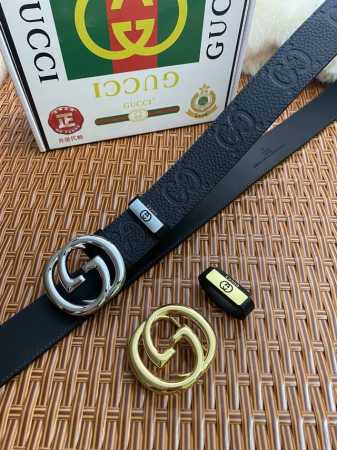 Product Name: Gucci Original Single Belt Material: 100% top-grain cowhide belt, - Click Image to Close