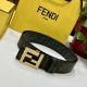 Fendi Same Style As Fendi Counters Width 4.0Cm Double Ring Front Ff Push Button