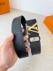 Product Name: Louis Vuitton Belt - Original Single Belt Model: Hook, Classic Pur