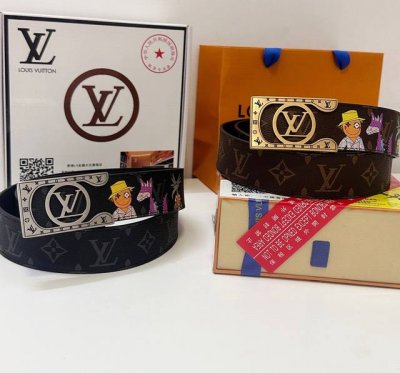 Belt: Lv. Louis Vuitton top replica - Belt: Original quality 100% imported genui