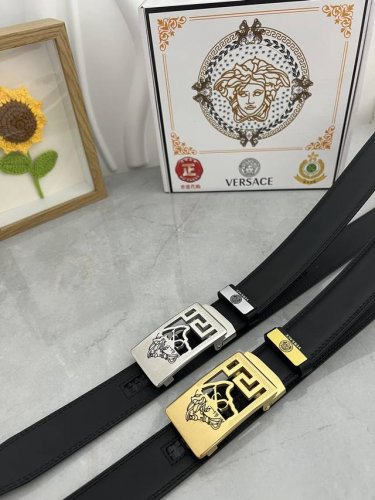 Product Name: Versace Automatic Buckle Material: 100% Genuine Top-Grain Cowhide