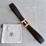 Comes With A Full Set Of Packaging And A Gift Box. Herm S Men's Belt, A Bestsell