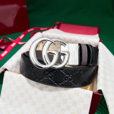 Special Gucci 3.7Mm Men's Model Counter Rotating Buckle Double-Sided Original Le