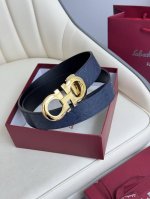 Ferragamo double-sided original imported top layer cowhide, double-sided use, va