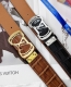 Belt: Lv..Louis..Vuitton top original replica - Belt: 100% imported original cow