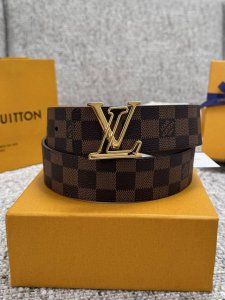 Louis Vuitton LV belt, PVC openwork buckle series, original factory hardware, ex