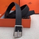 New Needle Buckle Herm S Authentic Leather Belt Imported Top-Grain Cowhide Leath