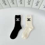 Special packaging for boutiques! Celine's new cashmere slouch socks! Two pairs p