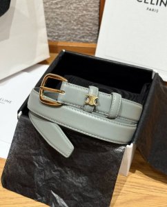 Celine 25mm Leather Strap This Taurillon leather strap features a cowhide lining