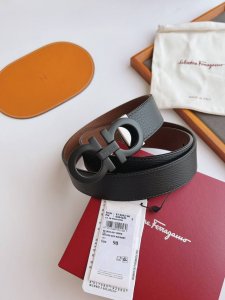 Ferragamo. Ferragamo Full set package width 3.5cm High-end custom men's belt dou