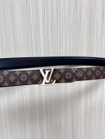 2.0 wide canvas with white floral print, black calfskin with a raised, pointed,