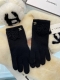 Chanel New Cashmere Knitted Gloves 100% Cashmere Instantly Warm to the Touch Thi