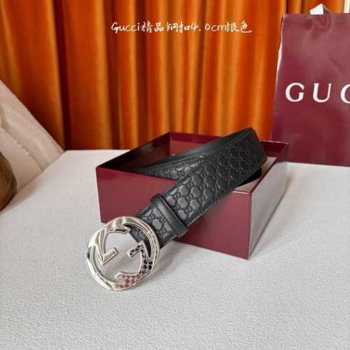 Gucci classic style, original black embossed finish with original flat bottom, e