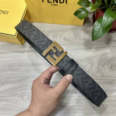 Image Packaging Fendi Fendi Store-Exclusive Style 4.0 Cm Wide Double-Ring Revers