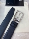 montblanc Montblanc width 3.5cm using top layer cowhide boutique pin buckle head