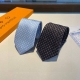 Lv monogram tie, Louis Vuitton classic tie monogram jacquard design, a must-have