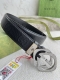 Product Name: Gucci Original Belt Model: Buckle, Pure Steel Diamond Buckle, Top