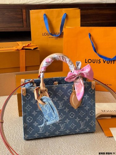 Replica original cloth Lv Onthego new jungle bag Onthego is definitely one of th