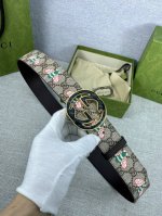 Special 4.0Cm Width Gucci Bee Pattern Is One Of The Iconic Elements Of Gucci's A