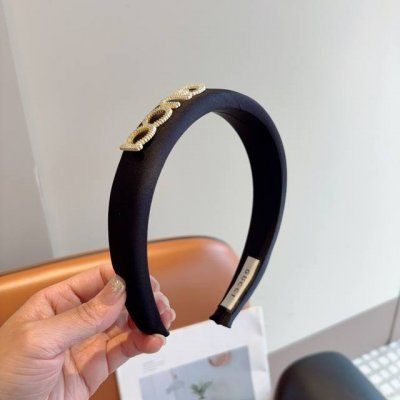 with packaging Gucci classic new satin fabric headband, a must-have headband fo