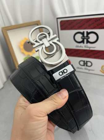 Product Name: Ferragamo Automatic Belt Material: Genuine Leather Belt Made From - Click Image to Close