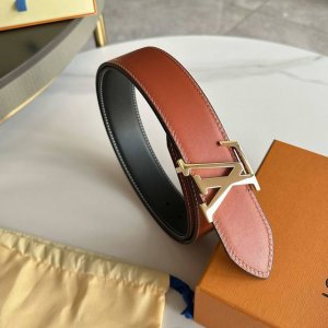 L0Uis Vuitt0N New Season Men's Original Belt, 40mm Width, Double-sided Top Layer