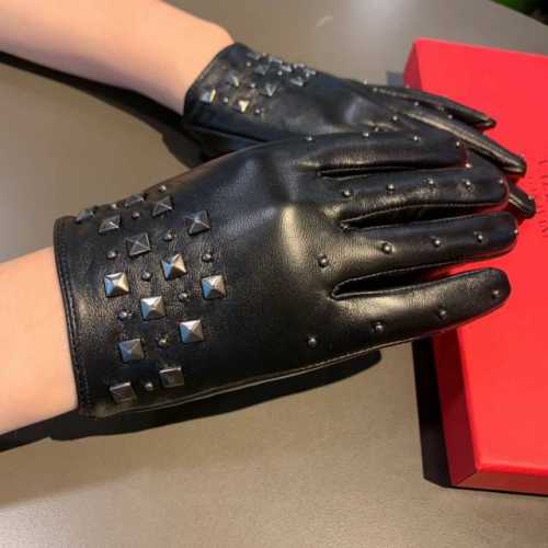 2025 New Exclusive First Release Valentino Touchscreen Women's Gloves Original Q