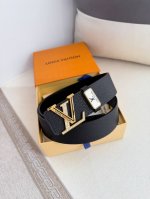 Product Name: Lv..Louis..Vuitton Belt Original Model: Buckle, Classic Pure Steel