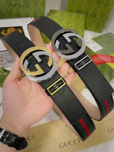 Belt: Gucci.Gucci original Belt: 100% first layer cowhide, guaranteed genuine le