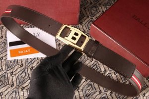 Special Bally Bally Official Store Latest Men's Fashion Casual Belt Classic Stri