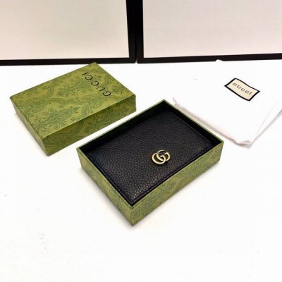 Color: Black Size: 11*10*2 New Gucci wallets are now available! Made of top-gra