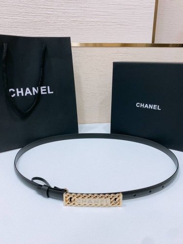 Special Chanel 24C Brass Metal Imported Fetal Cowhide 1.5Cm Soft And Exquisite B