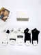 comes with packaging 5 pairs per box Dior classic letter logo pure cotton socks