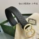 Gucci Genuine Imported Original Embossed High-Quality Steel Buckle, 4.0 cm Wide.