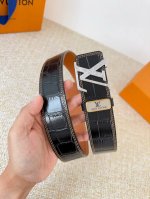Product Name: Louis Vuitton Belt - Original Single Belt Model: Hook, Classic Pur
